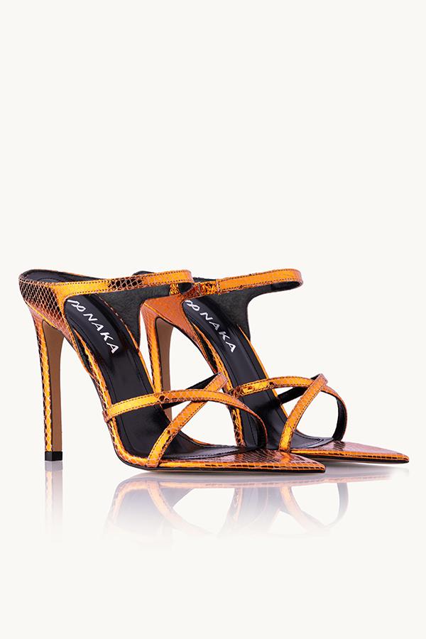 Selected image for NAKA Ženske sandale Bronze Glamour narandžaste