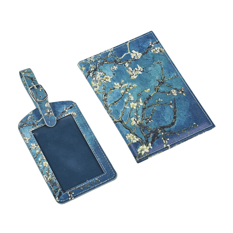 SHOPITO Futrola za pasoš i tag za kofer Van Gogh cvet badema