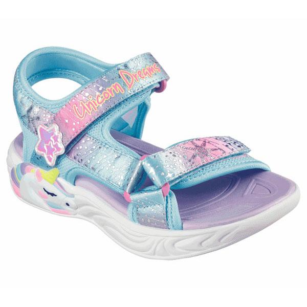 Skechers Sandale za devojčice Unicorn Dreams, Plave