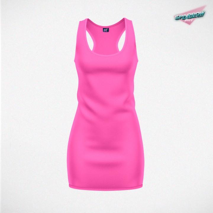 SPARROW Letnja haljina pink