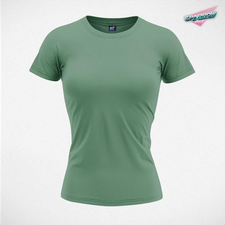 SPARROW Ženska majica Premium retro-zelena