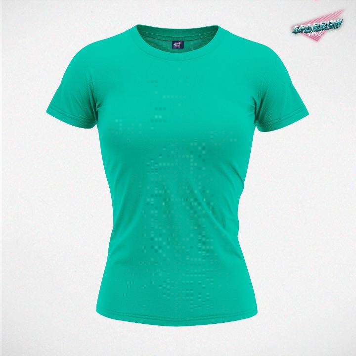 SPARROW Ženska majica Premium mint-zelena