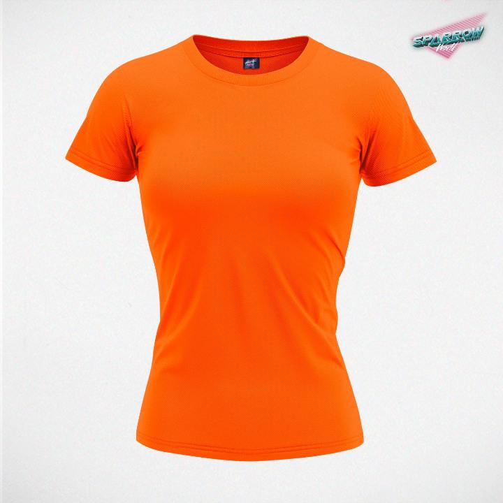 SPARROW Ženska majica Premium narandžasta