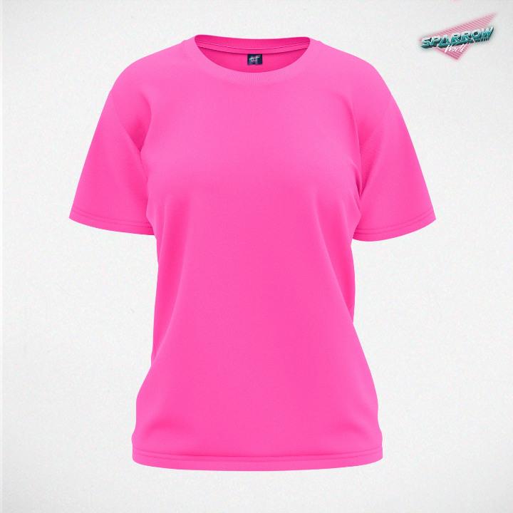 SPARROW Ženska oversize majica pink