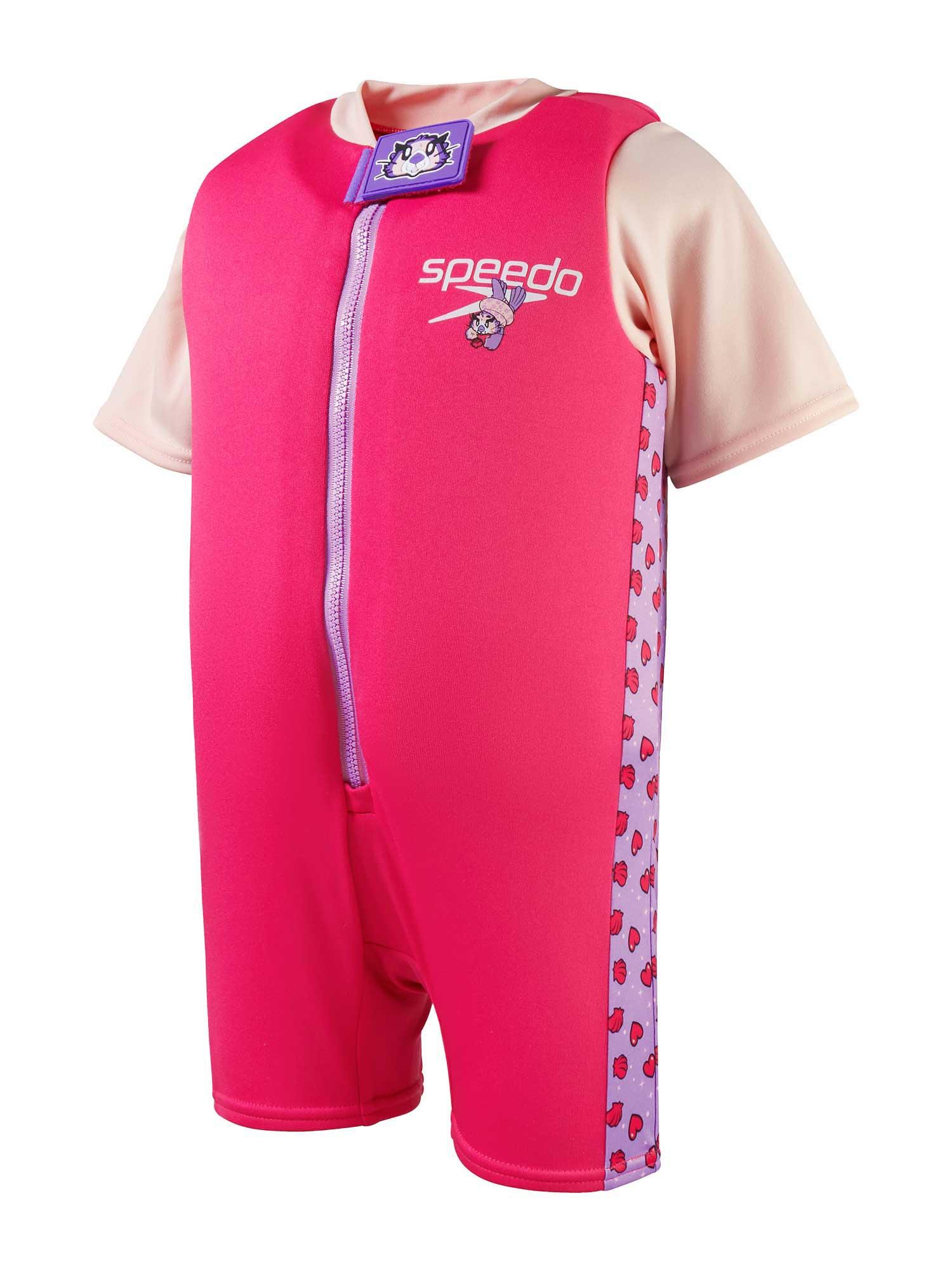 SPEEDO Kupaći kostim za devojčice CHARACTER PRINTED FLOAT SUIT roze