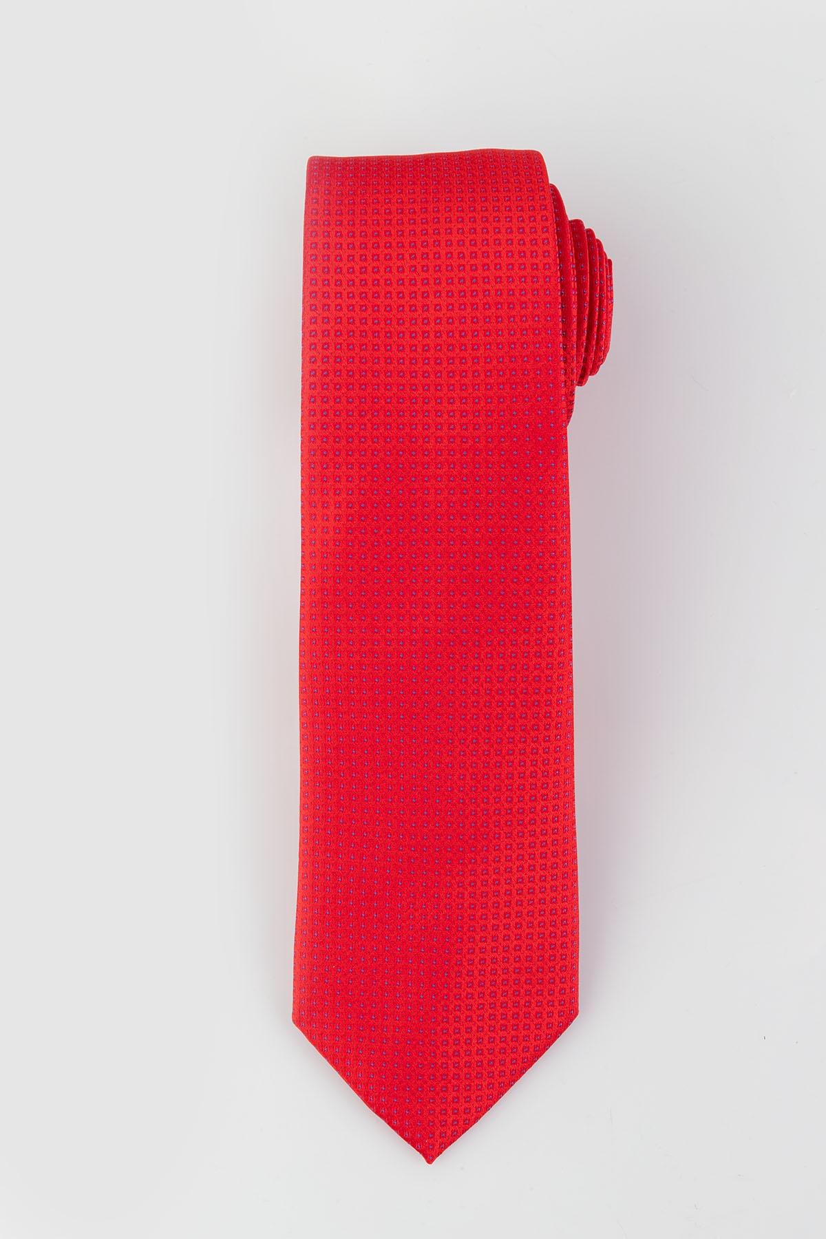 TUDORS Muška klasična kravata KR16011-40141 crvena