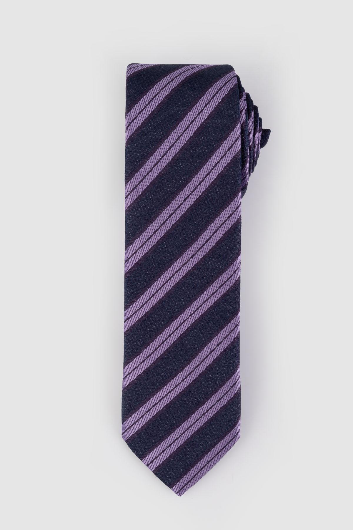 TUDORS Muška klasična kravata KR17004-70020 ljubičasta