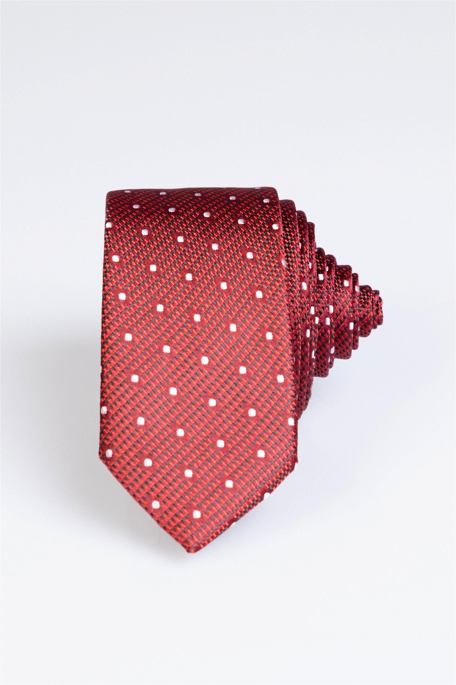 TUDORS Muška kravata KR230002-2034 crvena