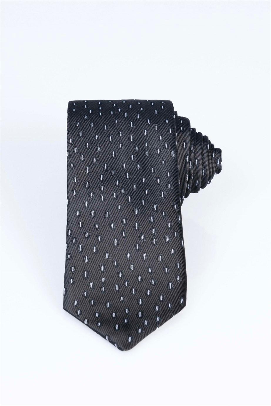 TUDORS Muška kravata tamnosiva