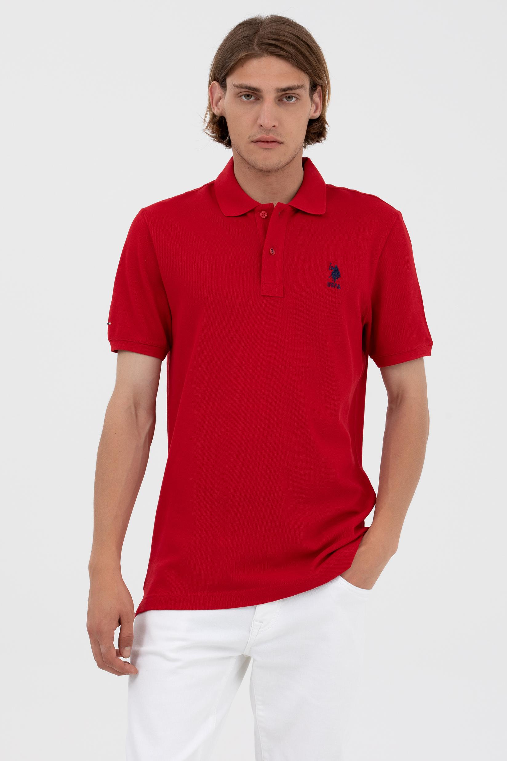 U.S. POLO ASSN. Muška majica Basic crvena