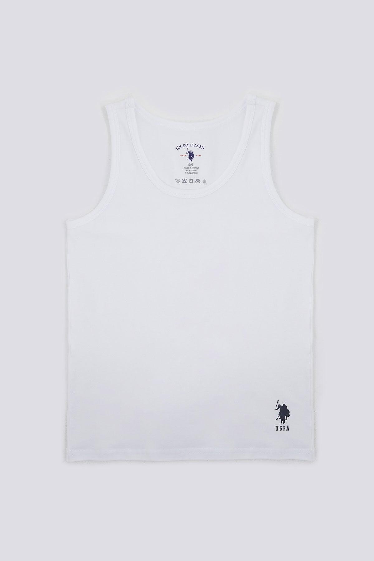 Selected image for U.S. Polo Assn. Set majica za dečake US1380, 2 komada, Teget i bela