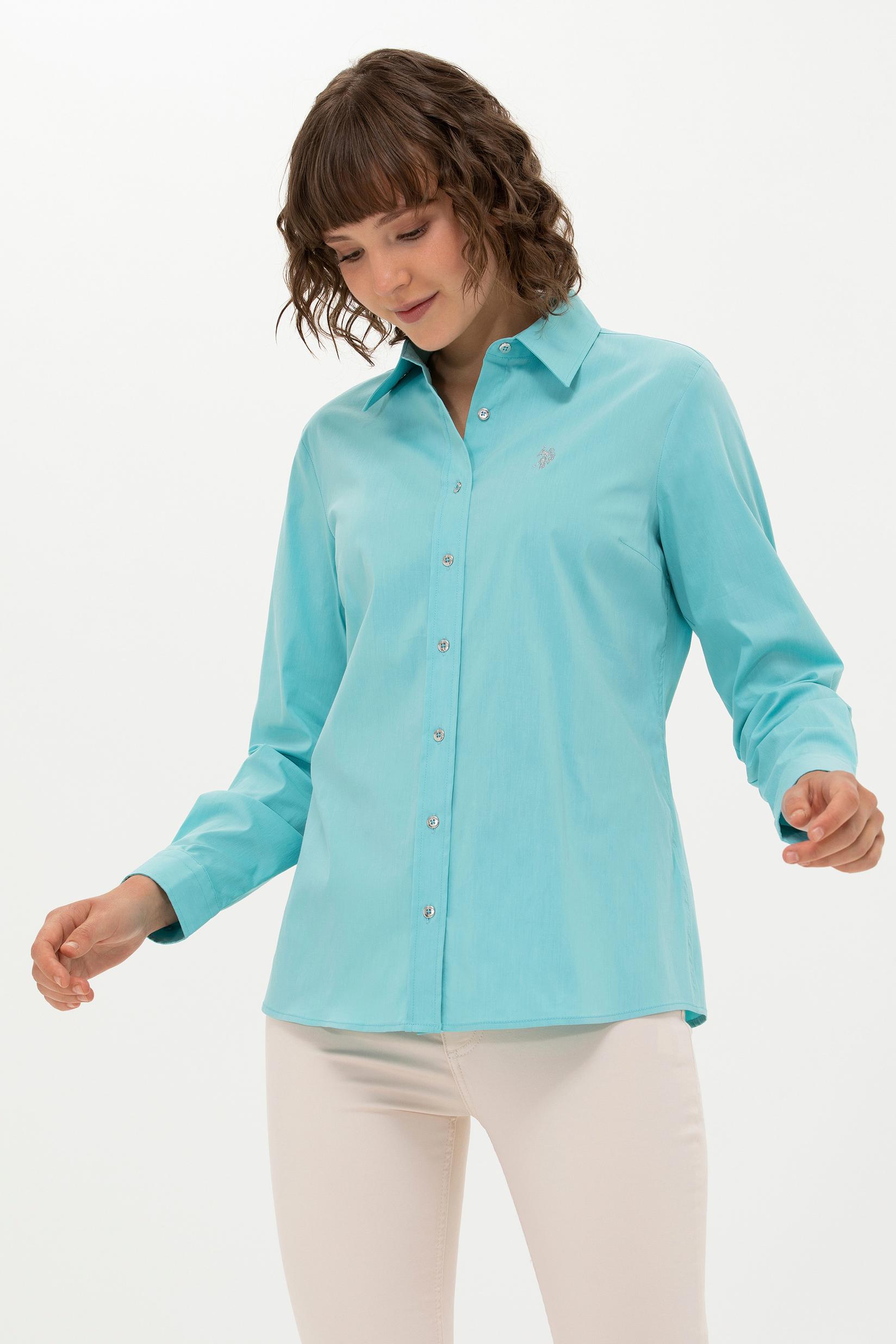 Selected image for U.S. POLO ASSN. Ženska košulja Basic svetloplava