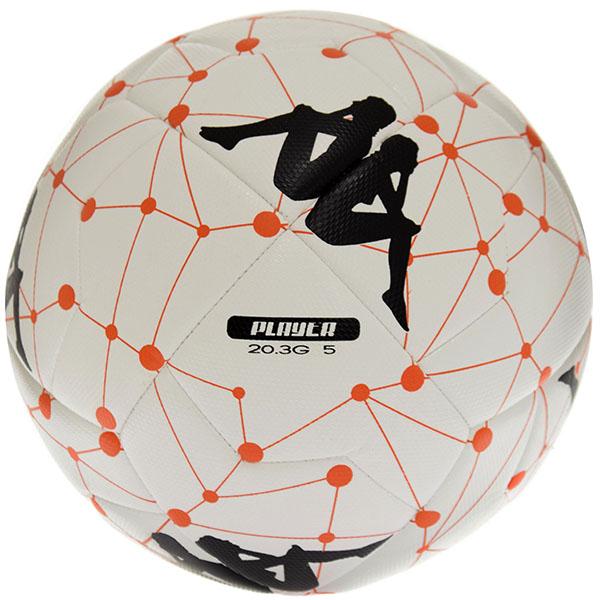KAPPA Lopta za fudbal Player 20.3G belo-narandžasta