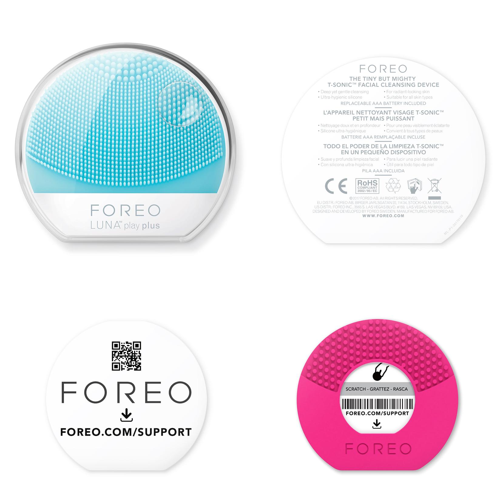Selected image for FOREO LUNA Play Plus Mint sonični uređaj za čišćenje lica za sve tipove kože
