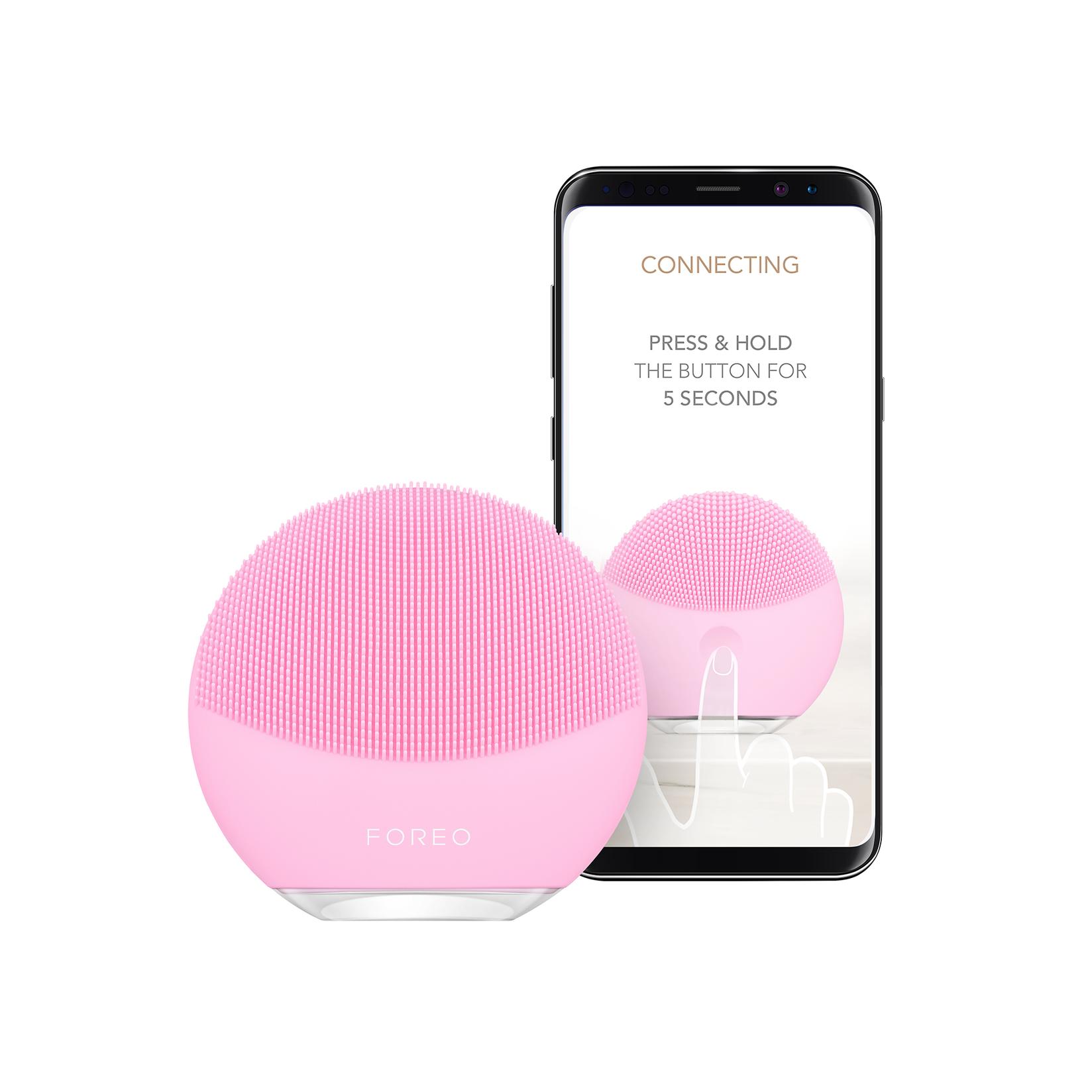 Selected image for FOREO LUNA mini 3 Pearl Pink pametni sonični uređaj za čišćenje lica za sve tipove kože