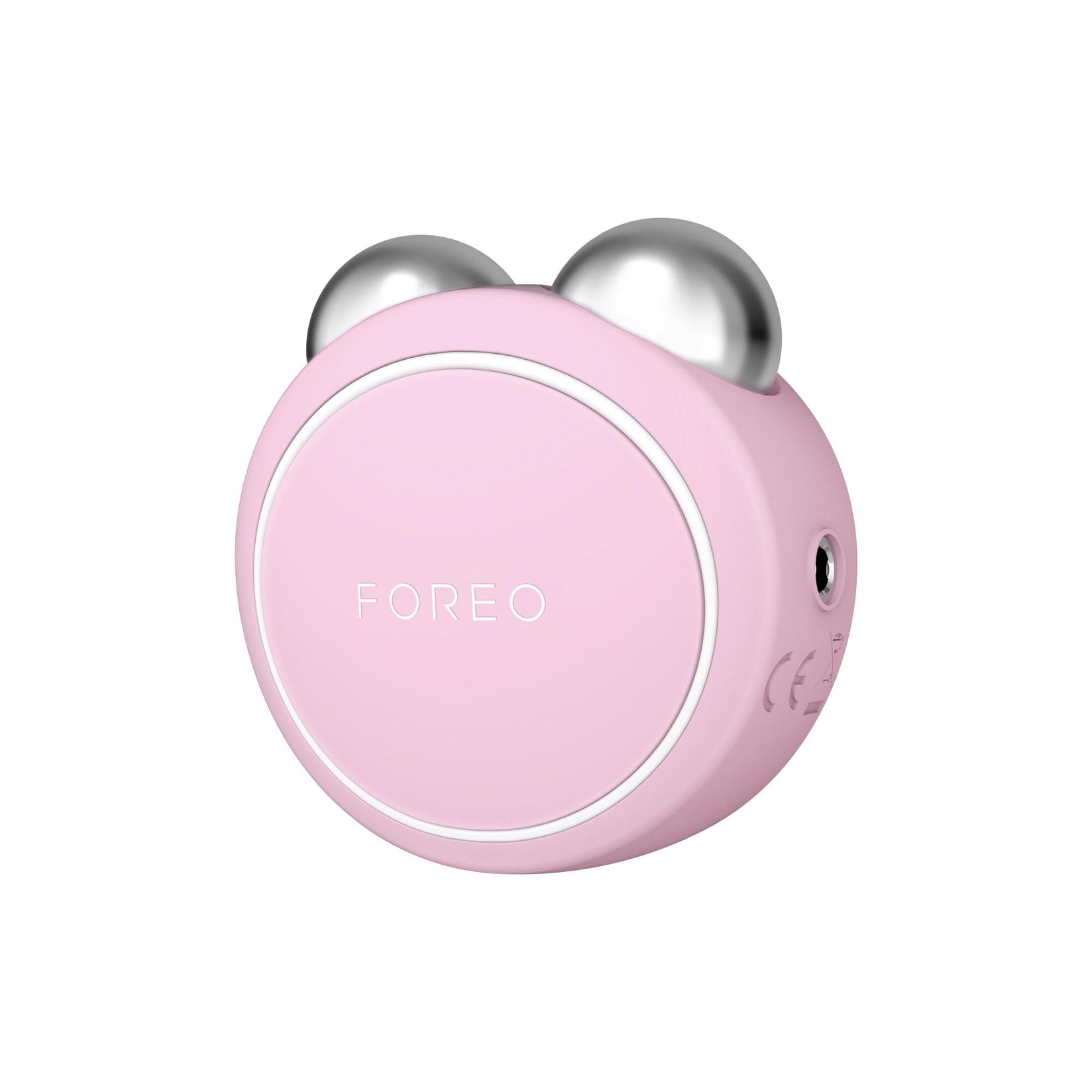 Slike FOREO BEAR Mini Pearl Pink mikrostrujni uređaj za učvršćivanje kože lica