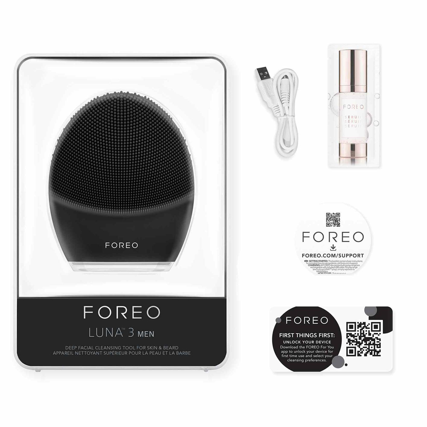 Selected image for FOREO LUNA 3 pametni sonični uređaj i masažer za čišćenje lica za muškarce