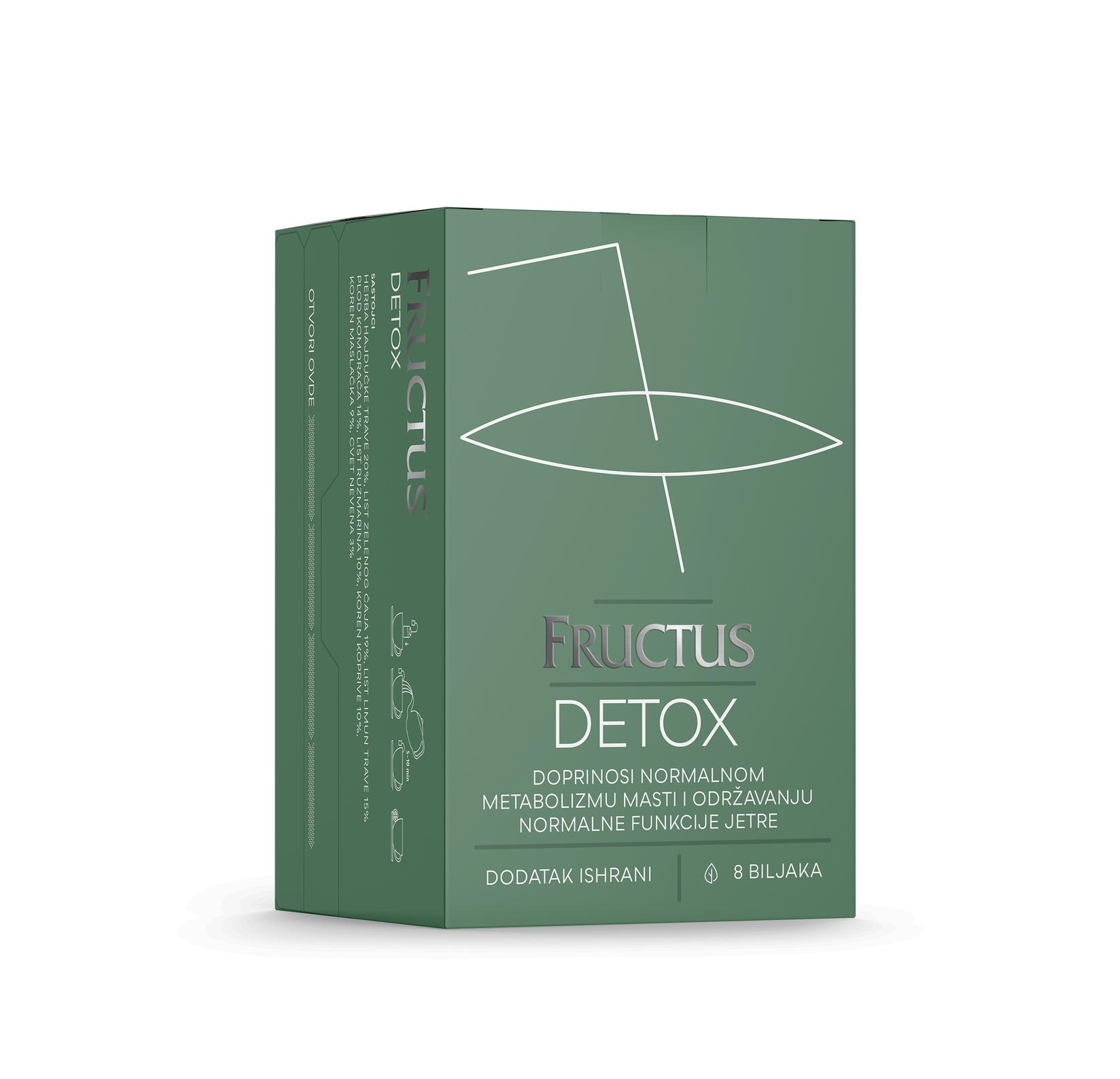 FRUCTUS Detox čaj 37.5g, 25x1.5g