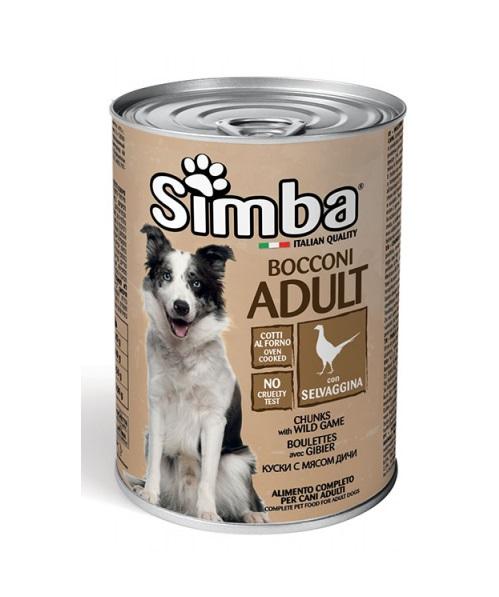 SIMBA Vlažna hrana za pse u konzervi - Divljač 415g