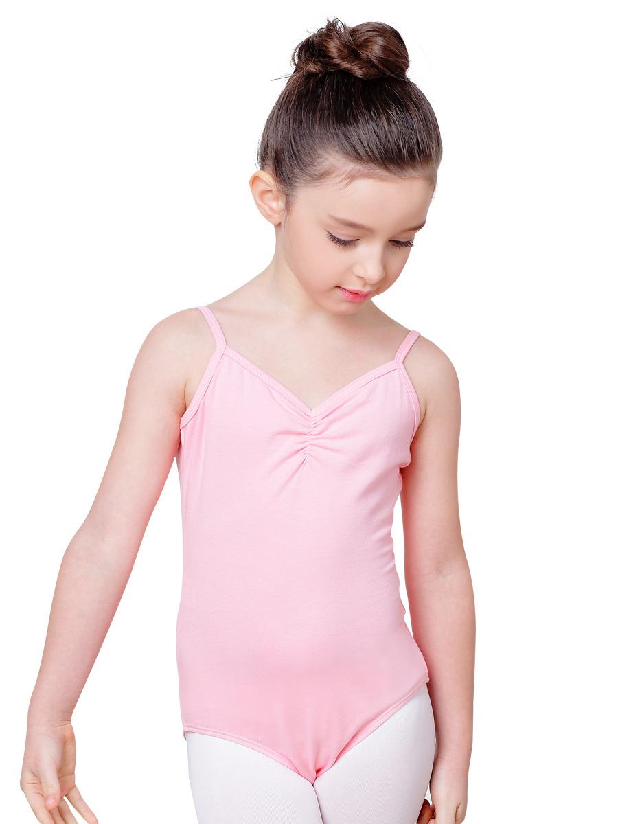 GALA UNIQ Triko na bretele za devojčice za balet i gimnastiku 312P roze