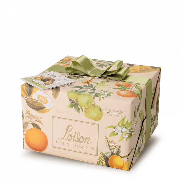 LOISON Panettone Agrumi Frutta e Fiori 1kg