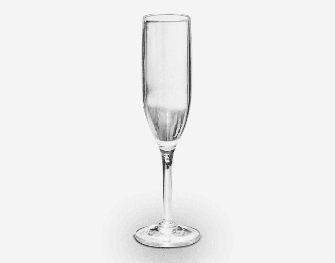 GLASSTIC Čaše za šampanjac Champagne 150 ml 20/1