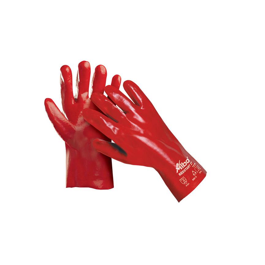 ALBO Zaštitne PVC rukavice crvene
