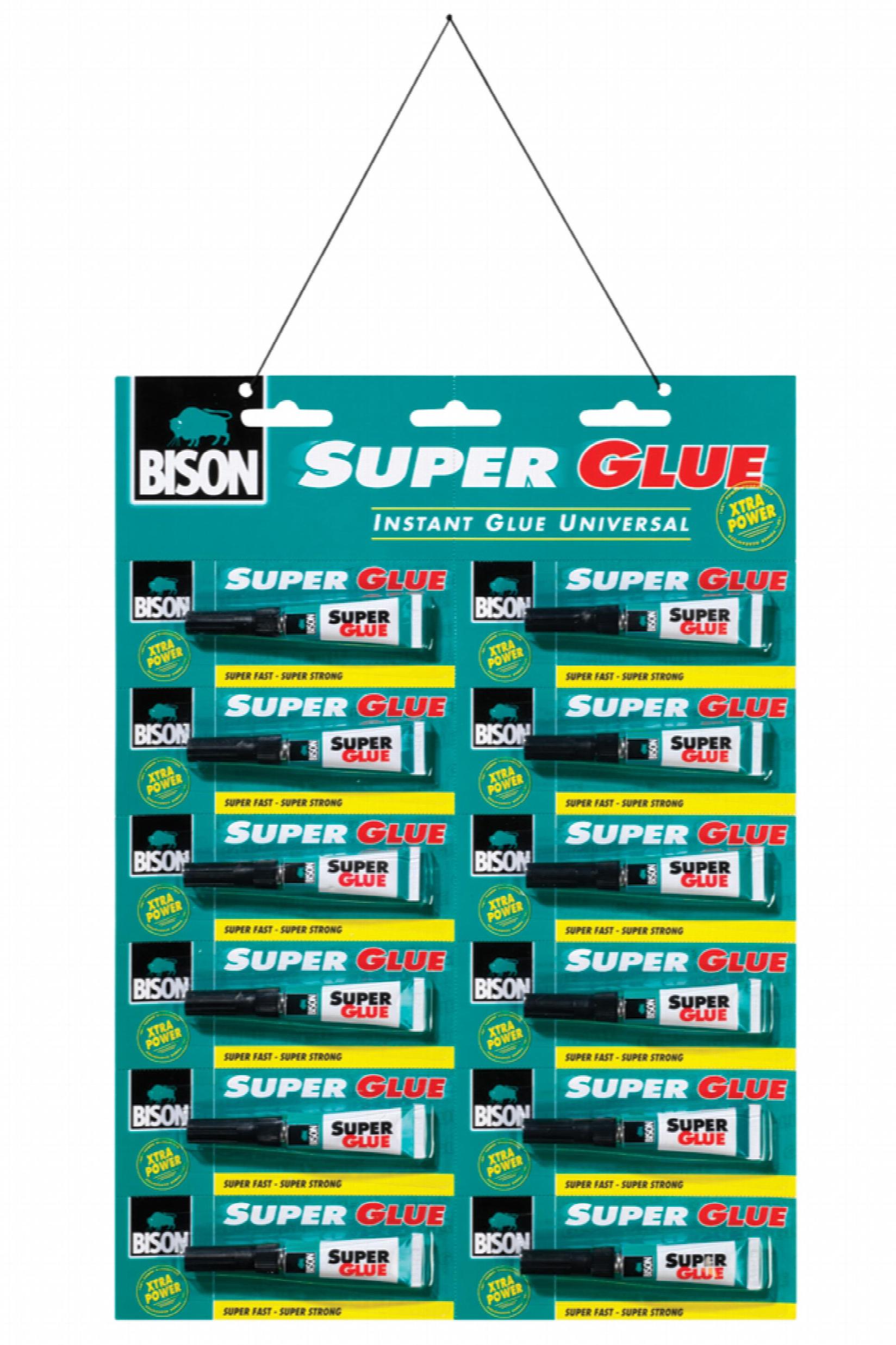 BISON Tečni cijanokrilni lepak Super Glue 2 gr Pak 12/1 101484 (101569)