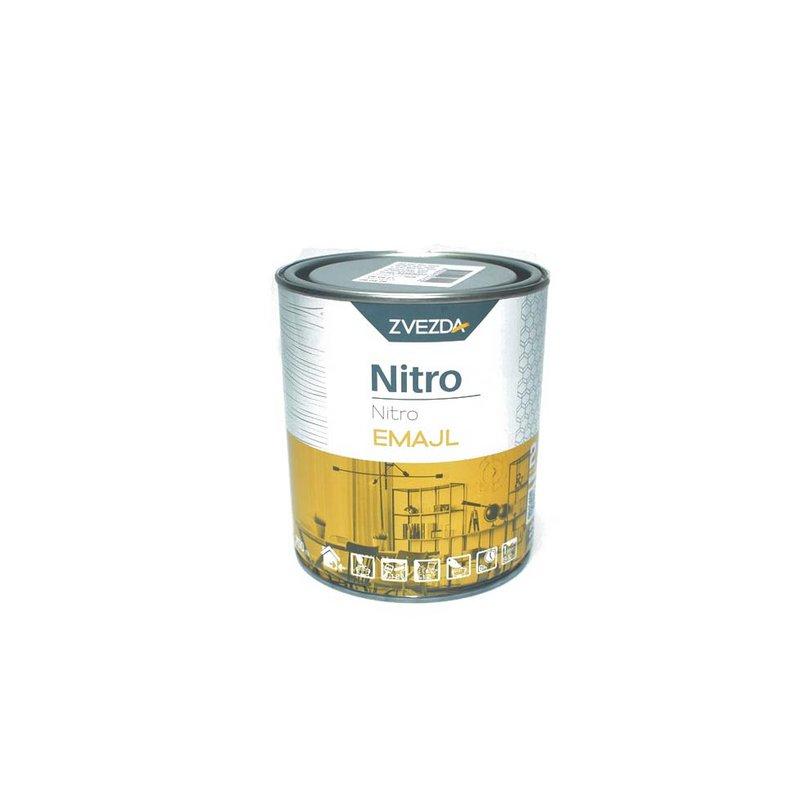 HELIOS Nitro emajl za drvo i metal 0.75l braon