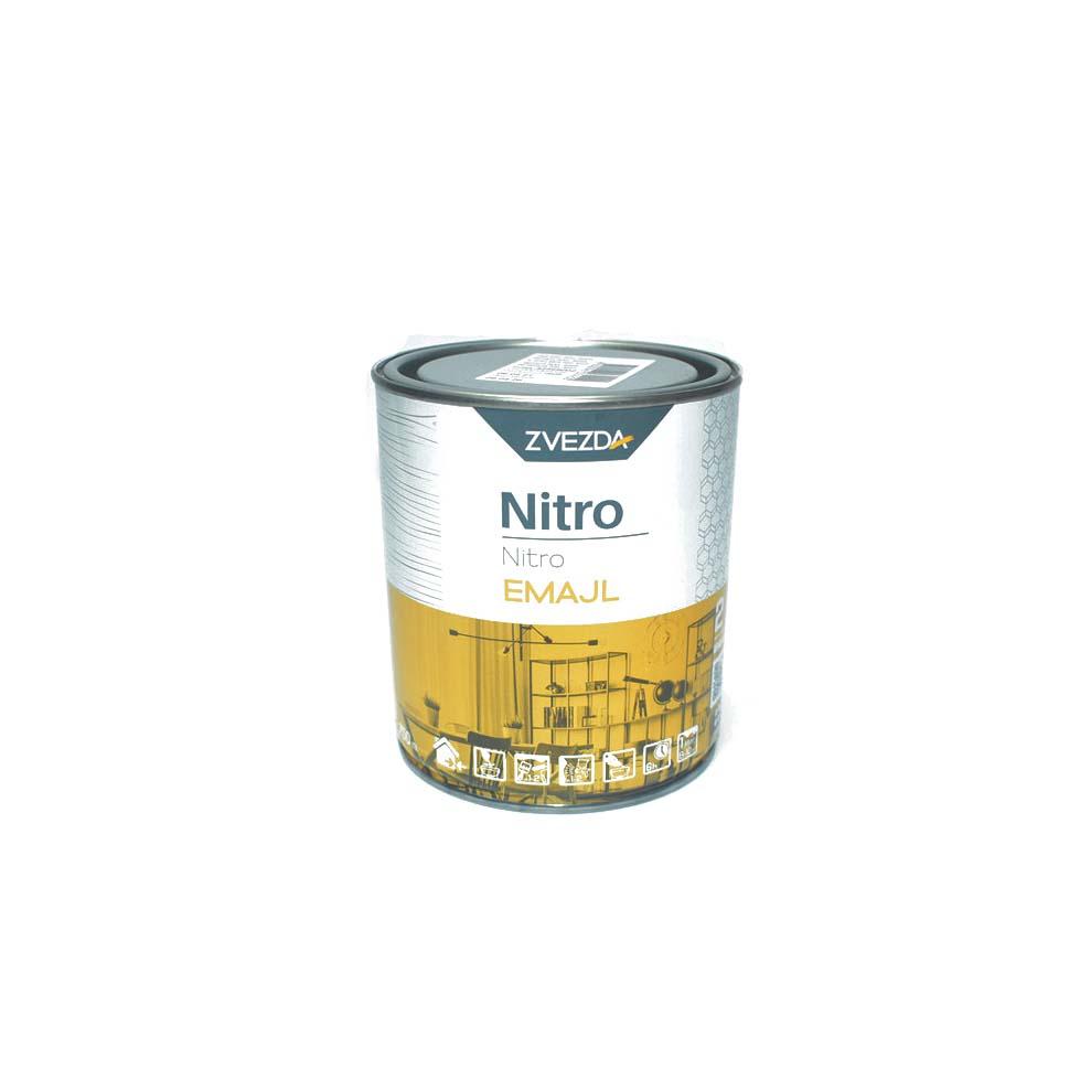 HELIOS Nitro emajl za drvo i metal 0.75l narandžasti