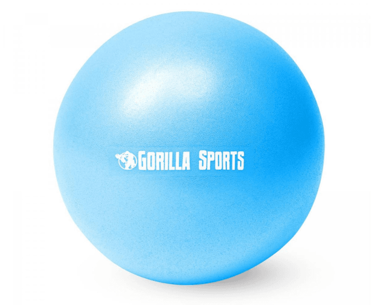 GORILLA SPORTS Mini pilates lopta 18 cm plava