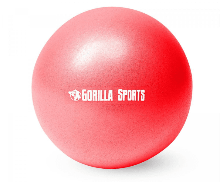 GORILLA SPORTS Mini pilates lopta 23 cm crvena