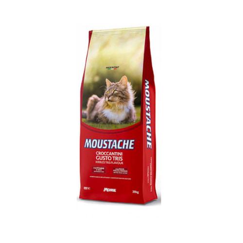 MOUSTACHE Granule za odrasle mačke piletina 26/11 20kg