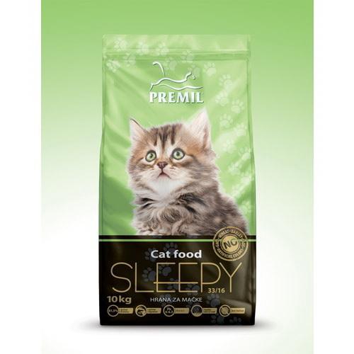 PREMIL Granule za mačiće, mlade, skotne i mačke dojilje SLEEPY 32/12 10kg