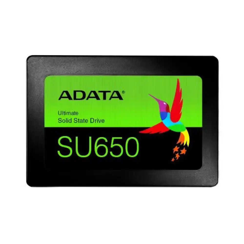 A-DATA SSD 2.5 SATA3 1TB 520MBs/450MBs SU650SS-1TT-R crni