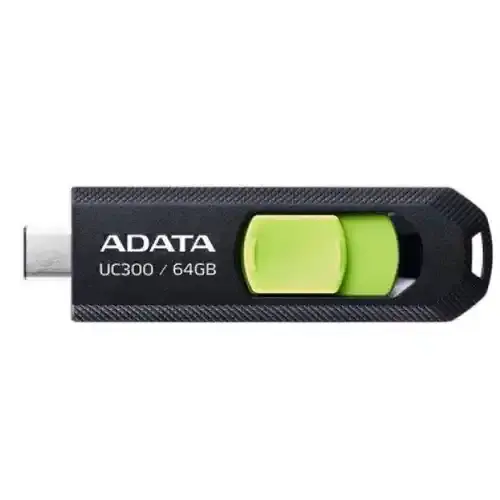 A-DATA USB flash Tip C 64GB 3.2 ACHO-UC300-64G-RBK/GB crni