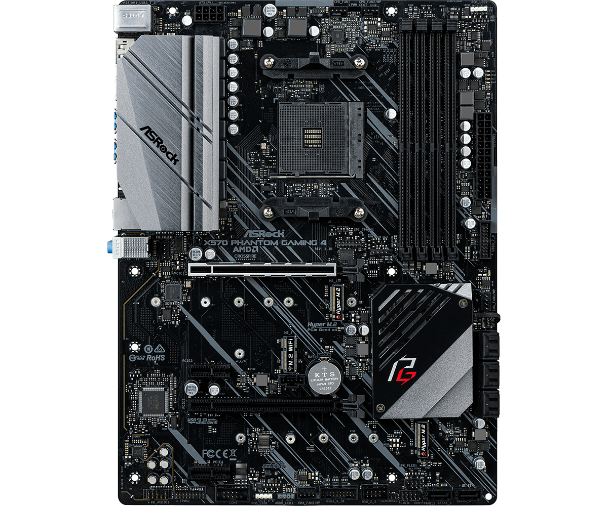 Selected image for Asrock X570 Phantom Gaming 4 AMD X570 Socket AM4 ATX