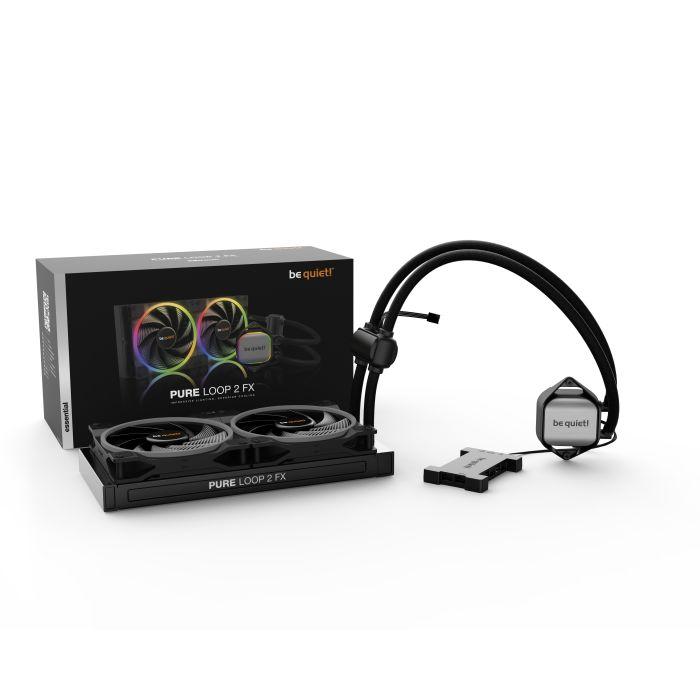 Selected image for BE QUIET Kuler za procesor RGB Pure Loop 2 FX BW014 280mm (AM4, AM5, 1700, 1200, 2066, 1150, 1151, 1155, 2011) crni