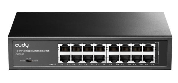 Selected image for CUDY Switch gigabitni prekidač sa 16 portova GS1016 10/100/1000M 16x Gbit  RJ45 (Alt. Teg1016d, PFS3016-16G)
