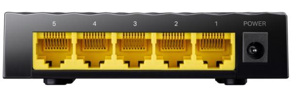 Selected image for CUDY Switch gigabitni prekidač sa 5 portova GS105D 5x RJ45 10/100/1000 (Alt. SG105, PFS3005-GT-L))