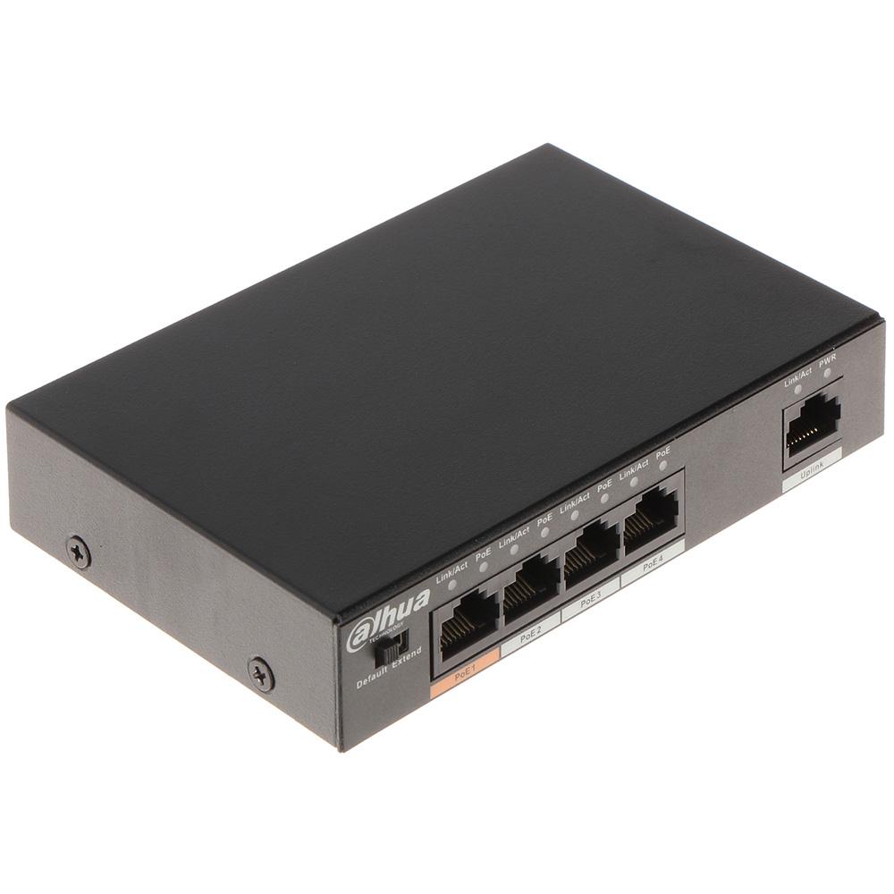 DAHUA Switch PoE 4-portni PFS3005-4ET-60