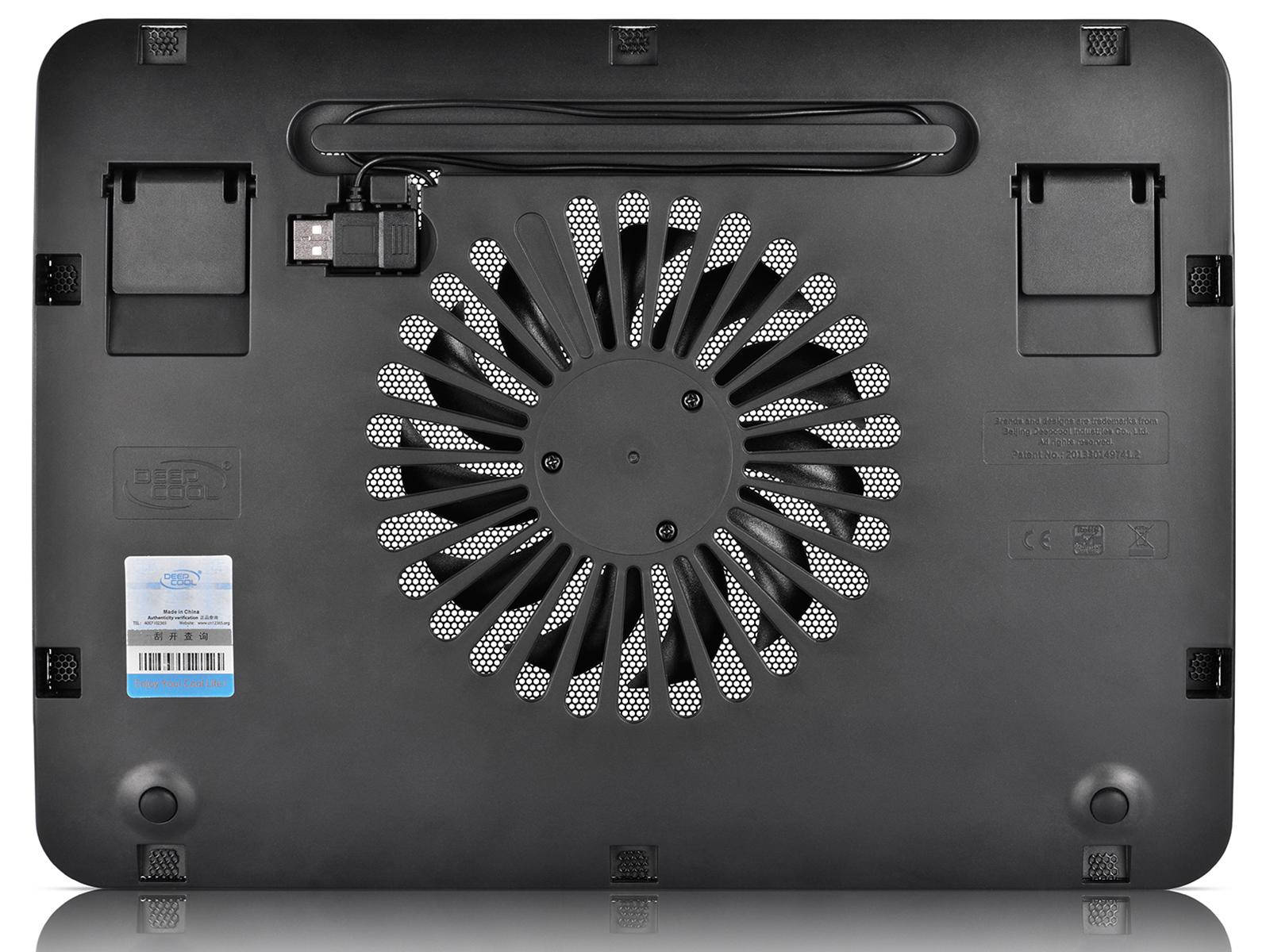 Selected image for DeepCool Wind Pal Mini podloga za hlađenje notebook računara 39,6 cm (15.6") 1000 RPM Crna