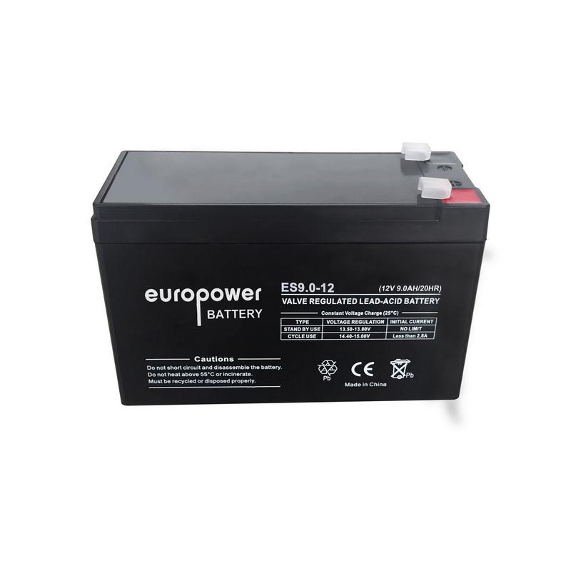 EUROPOWER Baterija za UPS 12V 9Ah XRT
