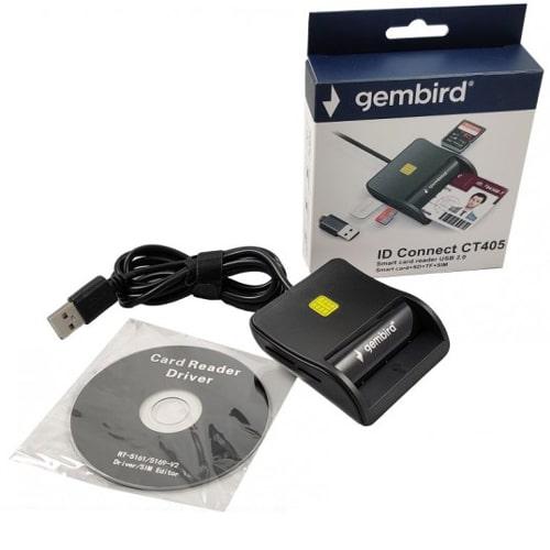 GEMBIRD Čitač kartica CRDR-CT405 USB 2.0