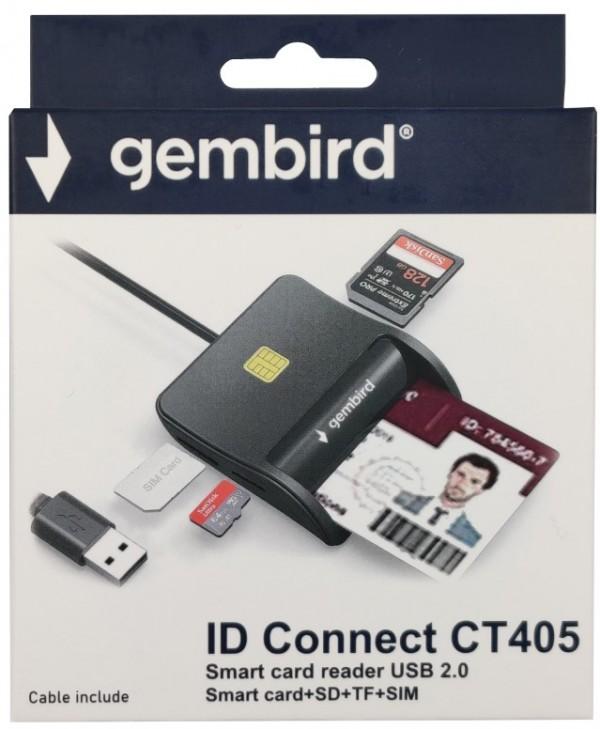 Selected image for GEMBIRD Čitač kartica CRDR-CT405 USB 2.0