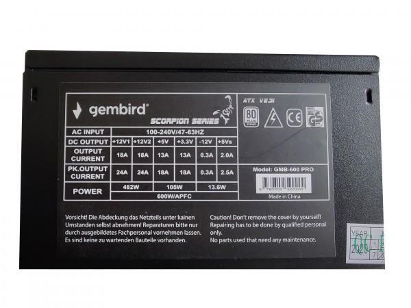Selected image for GEMBIRD Napajanje GMB-600-PRO