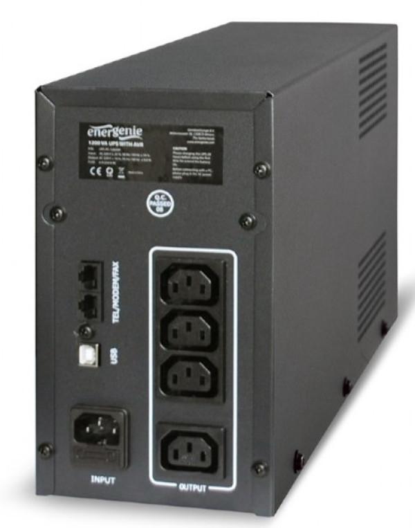Selected image for GEMBIRD UPS sa stabilizatorom AVR 1200VA(720W)