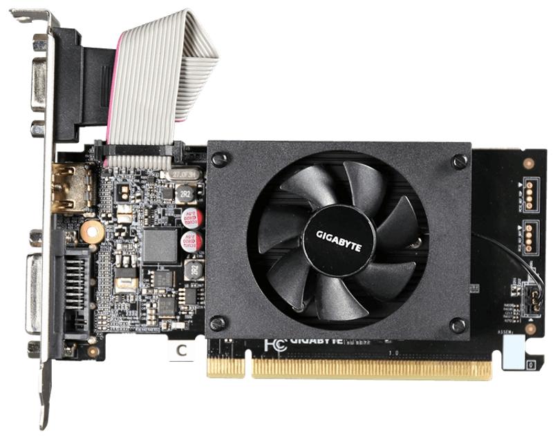 Selected image for GIGABYTE Grafička karta nVidia GeForce GT 710 2GB 64bit GV-N710D3-2GL rev 2.0