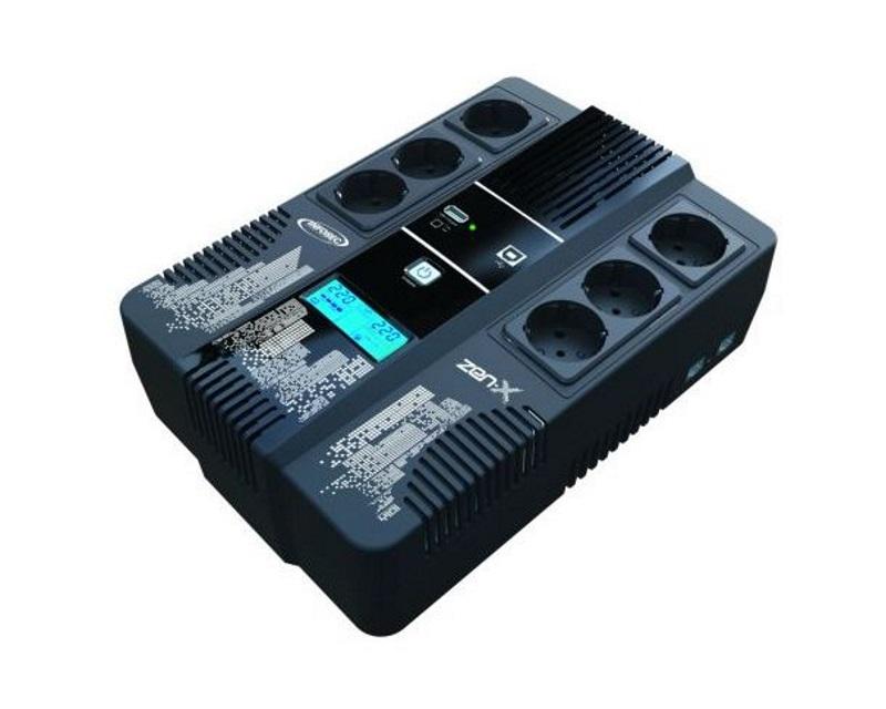 INFOSEC COMMUNICATION UPS Zen-X 600 FR/SCHUKO
