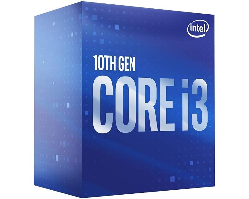 INTEL Procesor Core i3-10100F 4 cores 3.6GHz (4.3GHz) Box